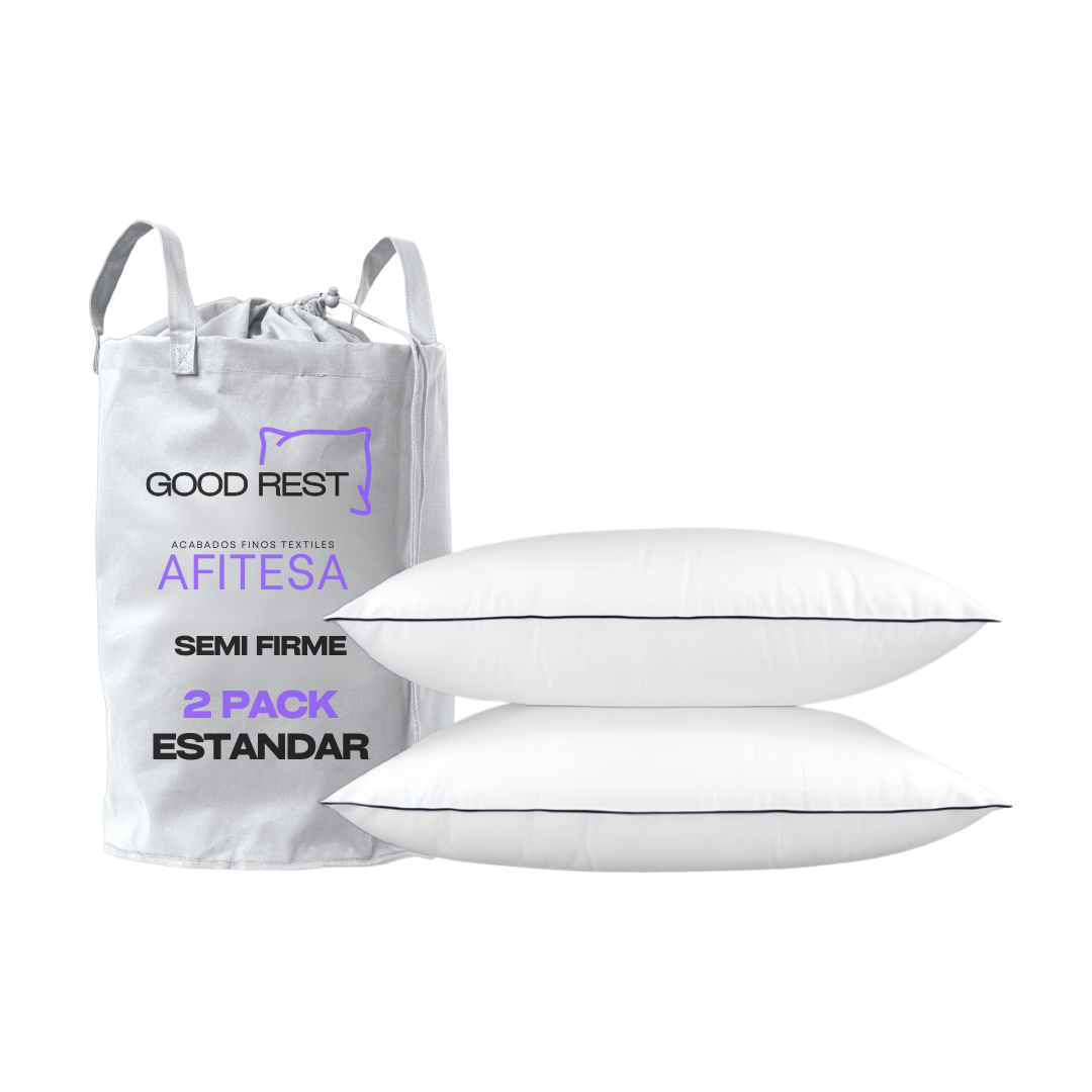 Almohada 2 Pack Estándar Hotel Deluxe Good Rest