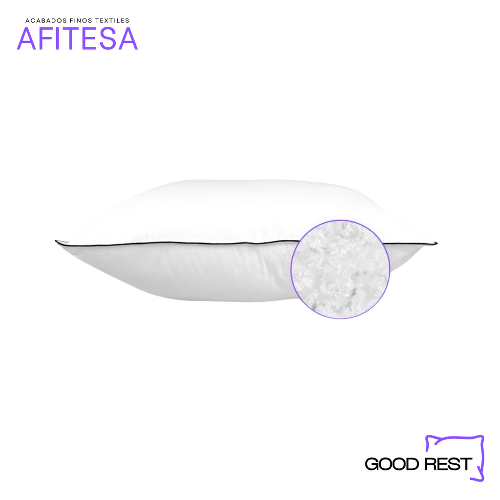 4 Pack Almohadas 2 Std + 2 Ks Deluxe Good Rest Semi Firme