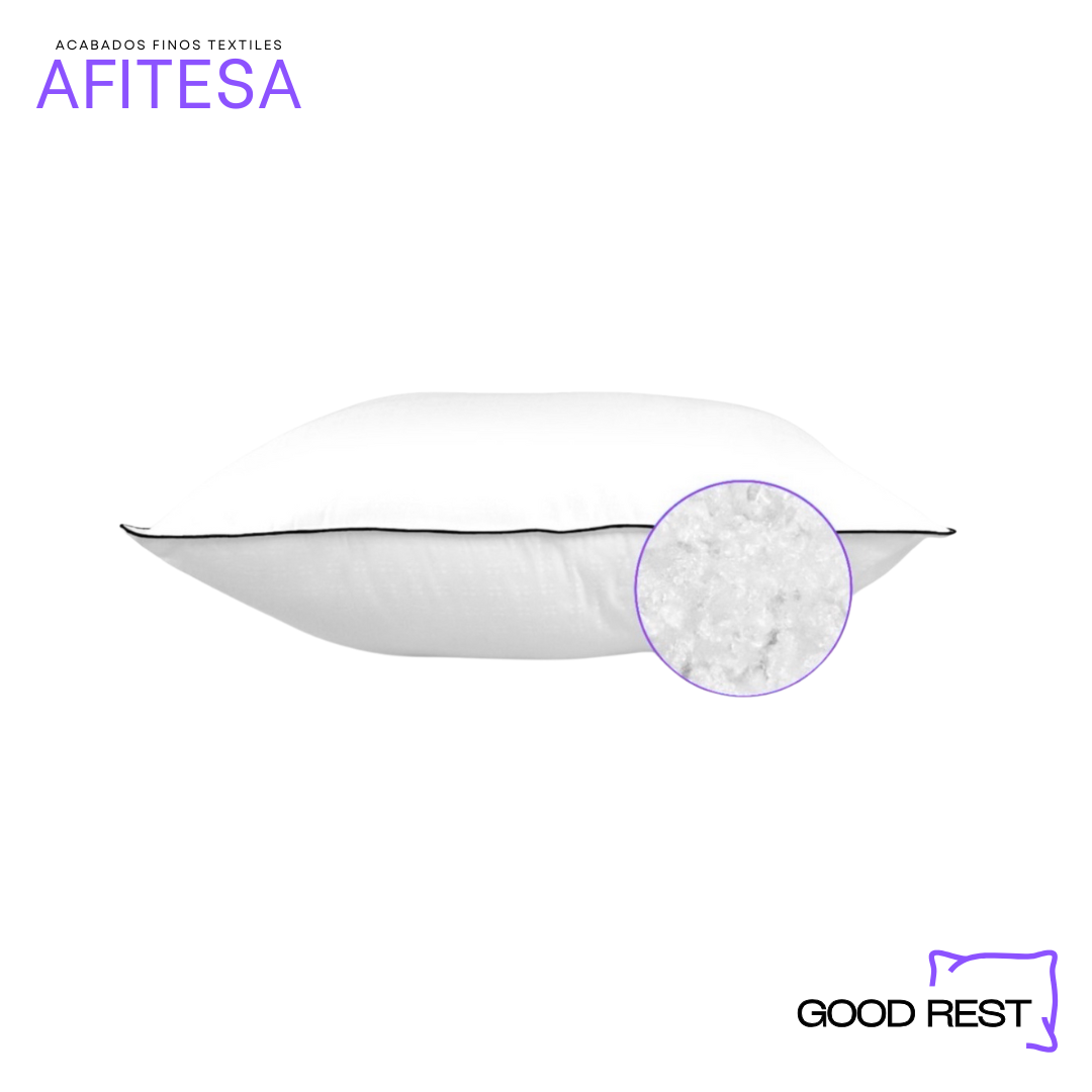 4 Pack Almohadas 2 Std + 2 Ks Deluxe Good Rest Semi Firme