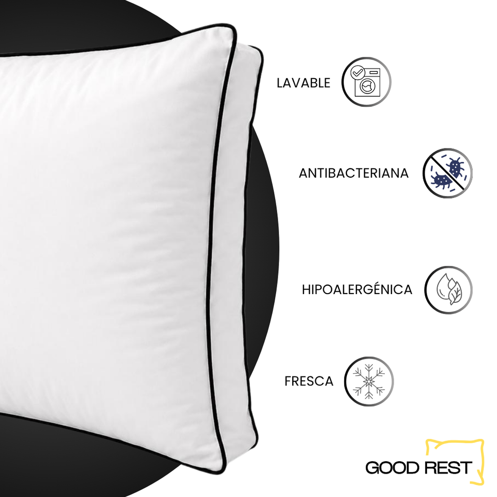 Almohada Boutique Estándar Semi Firme Down Alternative