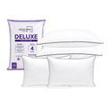 4 Pack Almohadas 2 Std + 2 Ks Deluxe Good Rest Semi Firme