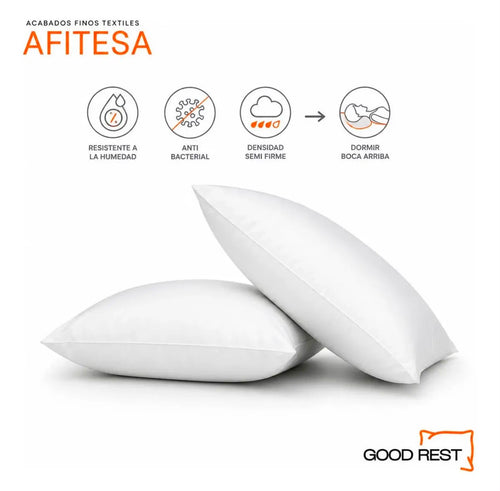 4 Pack Almohada Essential Good Rest 2 Estándar + 2 King Size